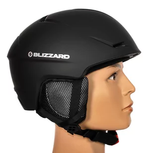 Męski kask narciarski Blizzard Spider Black matt - Kaski narciarskie - miniaturka - grafika 1