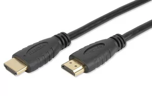 Techly Kabel HDMI HDMI-HDMI 2.0 M/M Ethernet 3D 4K, 6m, czarny 025930 - Kable komputerowe i do monitorów - miniaturka - grafika 1