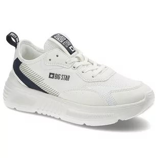Big Star, Sneakersy, JJ274596 Biały, rozmiar 38 - Sneakersy damskie - miniaturka - grafika 1