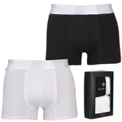 Majtki męskie - BOKSERKI MĘSKIE Gładkie Premium 2 Pak MORAJ r. M - miniaturka - grafika 1