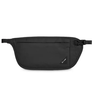 Saszetka biodrowa nerka Pacsafe Coversafe V100 czarny - Nerki - miniaturka - grafika 1