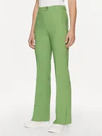 Spodnie damskie - Boss Spodnie materiałowe Terela 50511972 Zielony Slim Fit - miniaturka - grafika 1