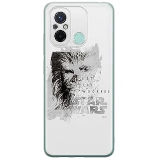 Etui Chewbacca 004 Star Wars Nadruk pełny Biały Producent: Xiaomi, Model: REDMI 12C/ REDMI 11A - Etui i futerały do telefonów - miniaturka - grafika 1