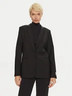 Marynarki i żakiety damskie - Calvin Klein Marynarka K20K207632 Czarny Slim Fit - miniaturka - grafika 1