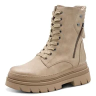 Kozaki damskie - Marco Tozzi Damskie 2-26298-45 modne kozaki, szarobrązowe (taupe), 36 EU, szarobrązowy, 36 EU - miniaturka - grafika 1