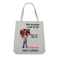 Torebki damskie - Torba na ramię jasny beż 33x38 Mi 058 - miniaturka - grafika 1