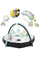 Maty edukacyjne - MoMi Day&Night - Mata edukacyjna dla dziecka 4w1 - wiek 0+ - miniaturka - grafika 1