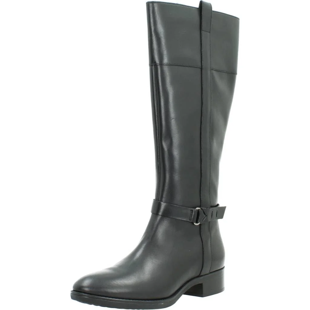 Geox Damskie buty D Felicity Fashion Boot, czarne, rozmiar 40 UE