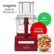 Roboty kuchenne - Magimix 5200XL Premium Plus Czerwony - miniaturka - grafika 1