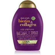 Szampony do włosów - Organix Biotyna i Kolagen szampon z biotyną i kolagenem 385ml - miniaturka - grafika 1