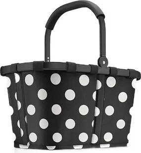 Koszyk Carrybag Frame w białe grochy - Torby i wózki na zakupy - miniaturka - grafika 1