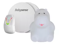 Elektroniczne nianie i monitory oddechu - BabySense Monitor oddechu 7 + Hipcio MIA by Natulino Innovations | Lampka nocna LED dla dziecka - miniaturka - grafika 1