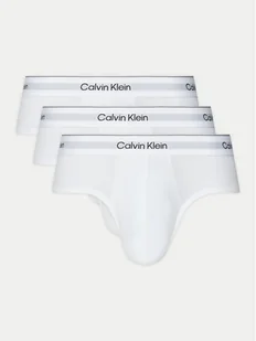 Calvin Klein Underwear Komplet 3 par slipów LV00NB4388 Biały - Majtki męskie - miniaturka - grafika 1