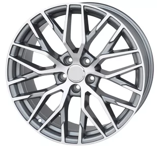 4 FELGI ALUMINIOWE fe30 19 5x112 MG - polerowane + grafit - Felgi aluminiowe - miniaturka - grafika 1