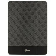 Etui do tabletów - Guess GUFCP12PS4SGK iPad Pro 12.9" czarny/black 4G Stripe Allover - miniaturka - grafika 1