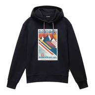 Bluzy męskie - Bluza męska Napapijri B-Portalet Hooded - miniaturka - grafika 1