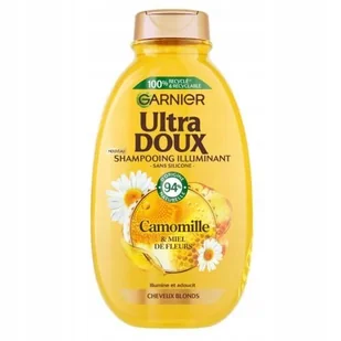 ULTRA DOUX szampon z rumiankiem rozświetlający do włosów blond 300ml - Szampony do włosów - miniaturka - grafika 1