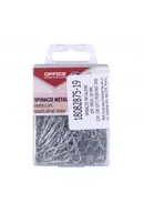 Spinacze i klipsy do papieru - Spinacze metalowe srebrne 28mm 100szt - miniaturka - grafika 1