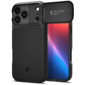 Etui i futerały do telefonów - Etui SPIGEN Optik Armor Mag MagSafe do Apple iPhone 17 Pro Max Czarny - miniaturka - grafika 1
