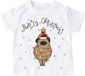 Koszulki dla dziewczynek - Świąteczna koszulka dla dziecka - miniaturka - grafika 1