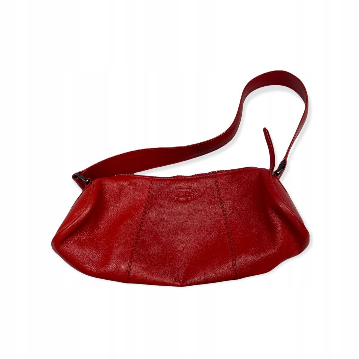 Elegancka mała czerwona torebka damska TOD'S