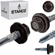 Wkręty - Wkręty samowiercące do stali, metalu ETANCO GT5 5,5x19mm RAL 8019 250 szt. - miniaturka - grafika 1