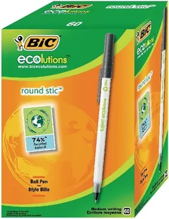 BIC Długopis Round stic czarny p60 - Długopisy - miniaturka - grafika 3