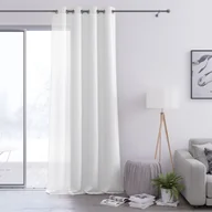 Firany - AmeliaHome Firanka Olva Eyelets, 140 x 250 cm - miniaturka - grafika 1