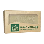 Mydła - Biały Jeleń, mydło glicerynowe, micelarne, 100 g - miniaturka - grafika 1