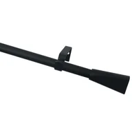 Karnisze - Karnisz teleskopowy Pommel 160-300 cm czarny mat 16/19 mm Inspire - miniaturka - grafika 1