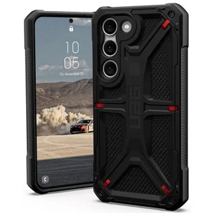 UAG Etui Monarch Kevlar do Samsung Galaxy S23 czarne z włóknem kevlar - Etui i futerały do telefonów - miniaturka - grafika 1