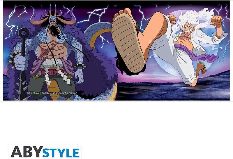 Kubek ceramiczny One Piece - Luffy VS Kaidou (320 ml)