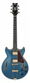 Gitary elektryczne - Ibanez AMH90 PBM Prussian Blue Metallic gitara elektryczna - miniaturka - grafika 1