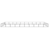 Budy dla psów - shumee Kojec dla psa czarny 40 m stalowy - miniaturka - grafika 1