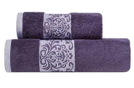 Ręczniki - Zaratex Ręcznik Gloria 50x90 śliwkowy 500g/m2 frotte MKO-2310048 - miniaturka - grafika 1