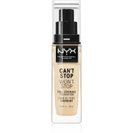Podkłady do twarzy - NYX Podkład Can't stop, 06.3 Warm Vanilla, 30 ml - miniaturka - grafika 1