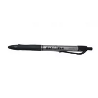Długopisy - Granit Długopis żelowy automatyczny czarny - miniaturka - grafika 1