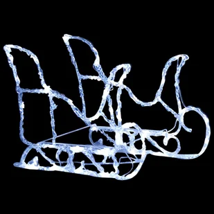 Lumarko Dekoracja świąteczna - renifery z saniami, 240 LED, akrylowa - Oświetlenie świąteczne - miniaturka - grafika 6