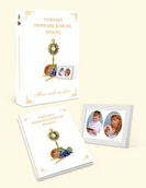 Albumy fotograficzne - NA zbiorowe Opracowanie Pamiątka pierwszej komunii świętej. Album i ramka zdjęcie - mamy stanie, wyślemy natychmiast - miniaturka - grafika 1