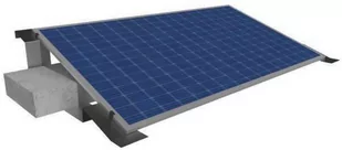 Komplet elementów systemu balastowego na dach płaski na 18 paneli o grubości 35mm szer max 115cm, 3 rzędy - Akcesoria do kolektorów i fotowoltaiki - miniaturka - grafika 1