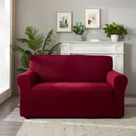 Pokrowce na meble - 4Home Elastyczny pokrowiec na 2-osobową kanapę Magic clean czerwony, 145 - 185 cm - miniaturka - grafika 1