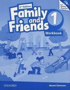 Edukacja przedszkolna - Oxford Family and Friends 1. Workbook Online Practice. 2 Edition. Naomi Simmons - miniaturka - grafika 1