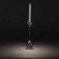 Lampy stojące - Konstsmide Akumulatorowa lampa stołowa LED Cassis, kolor srebrny, aluminium, IP54, CCT - miniaturka - grafika 1