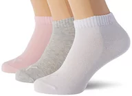 Skarpetki damskie - PUMA Skarpety dziecięce, uniseks (3 sztuki), Woda różana, 31/34 EU - miniaturka - grafika 1