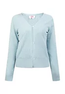 Swetry damskie - myMo Kardigan damski 12426724, jasnoniebieski, S - miniaturka - grafika 1