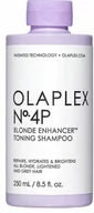 Szampony do włosów - Olaplex No.4P Blonde Enhancer, szampon tonujący do włosów blond i siwych 250ml - miniaturka - grafika 1