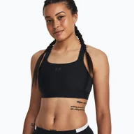 Bielizna sportowa damska - Biustonosz fitness Under Armour HG Armour High black/jet gray - miniaturka - grafika 1