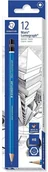 Ołówki - Ołówki Staedtler Mars Lumograph Set 2 mm HB 12 Sztuk - miniaturka - grafika 1