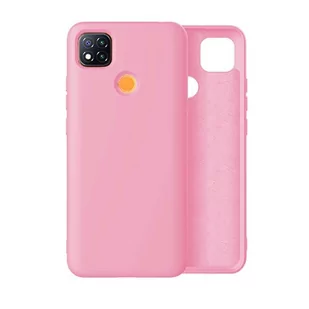Xiaomi Etui Silikonowe Ochronne Redmi 9C NFC Różowe - Szkła hartowane na telefon - miniaturka - grafika 1