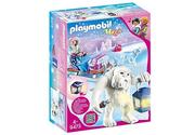 Figurki dla dzieci - Playmobil Magiczna Kraina Baśni - Yeti with Sleigh 9473 - miniaturka - grafika 1